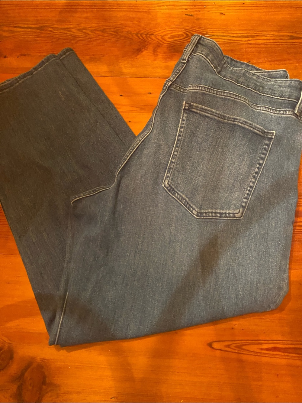Old Navy Straight-Leg Denim Jeans in Blue